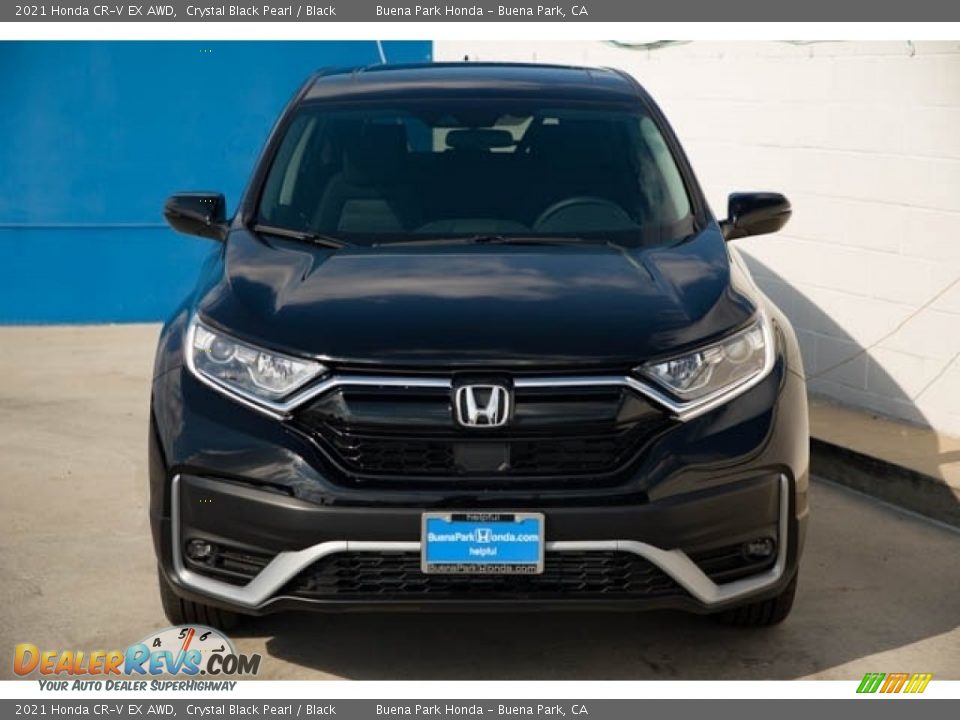 2021 Honda CR-V EX AWD Crystal Black Pearl / Black Photo #3