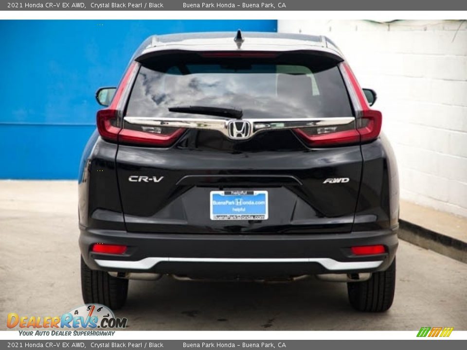 2021 Honda CR-V EX AWD Crystal Black Pearl / Black Photo #5