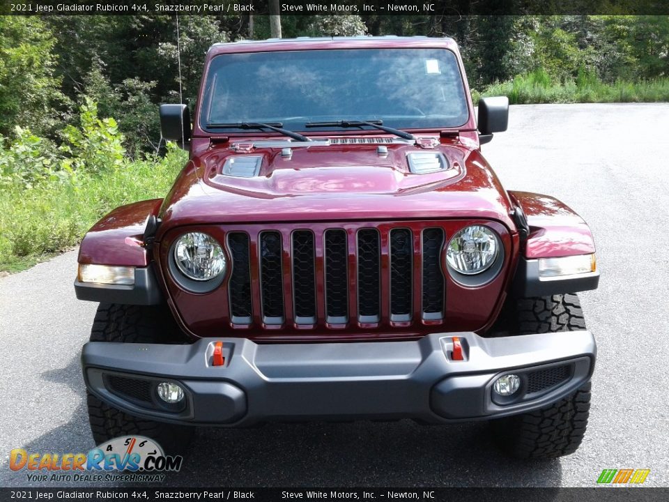 2021 Jeep Gladiator Rubicon 4x4 Snazzberry Pearl / Black Photo #3