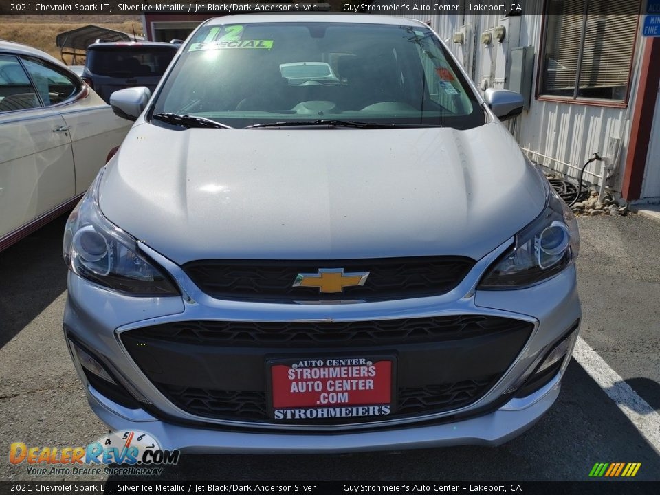 2021 Chevrolet Spark LT Silver Ice Metallic / Jet Black/Dark Anderson Silver Photo #2