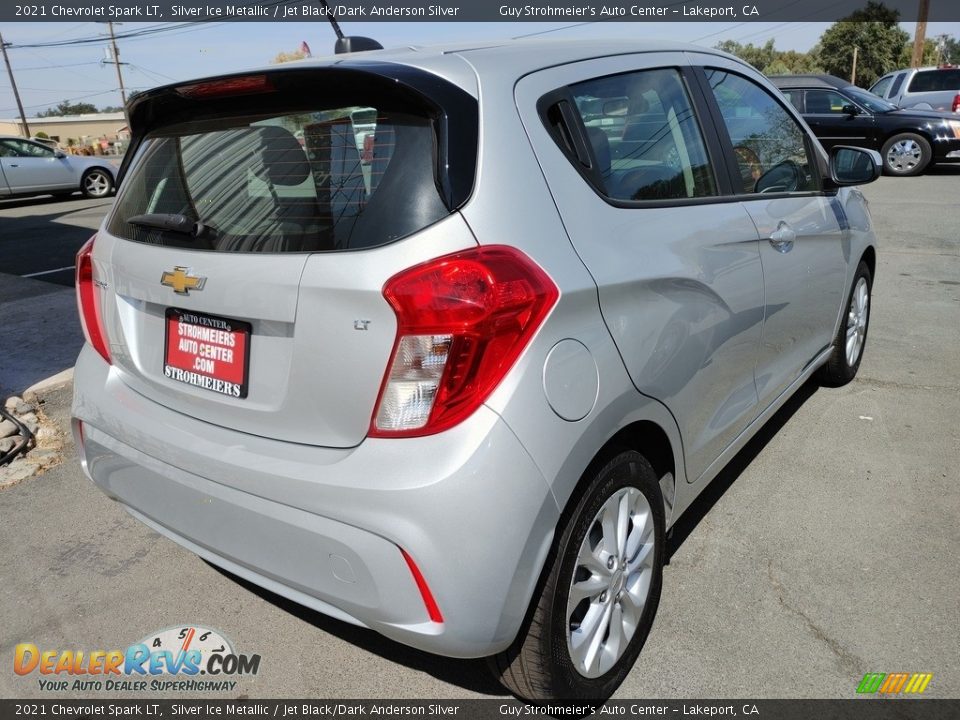 2021 Chevrolet Spark LT Silver Ice Metallic / Jet Black/Dark Anderson Silver Photo #6