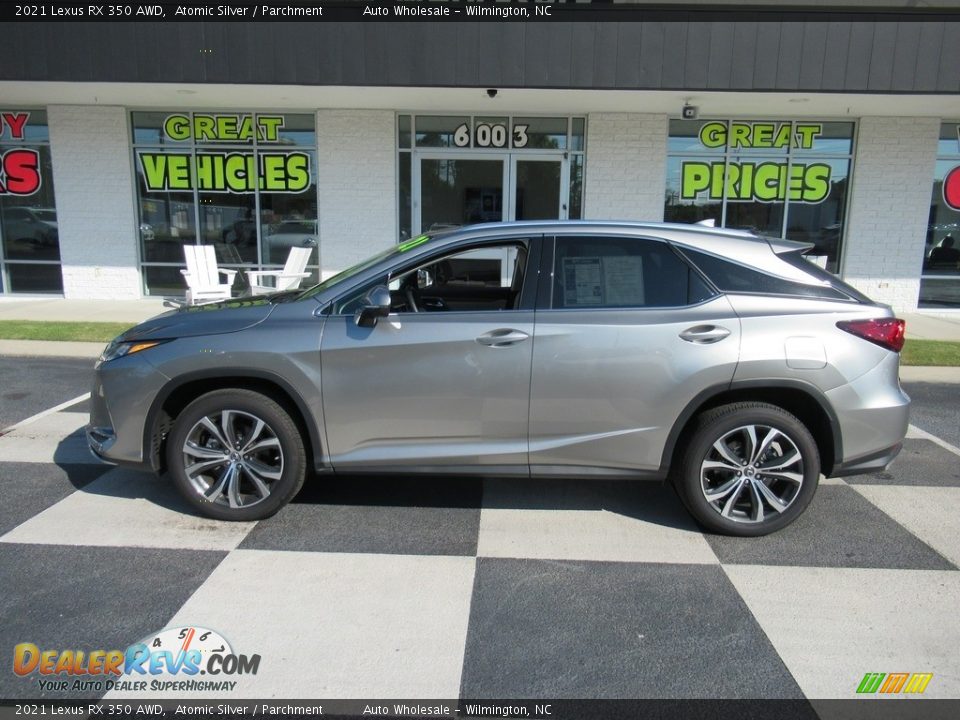 2021 Lexus RX 350 AWD Atomic Silver / Parchment Photo #1