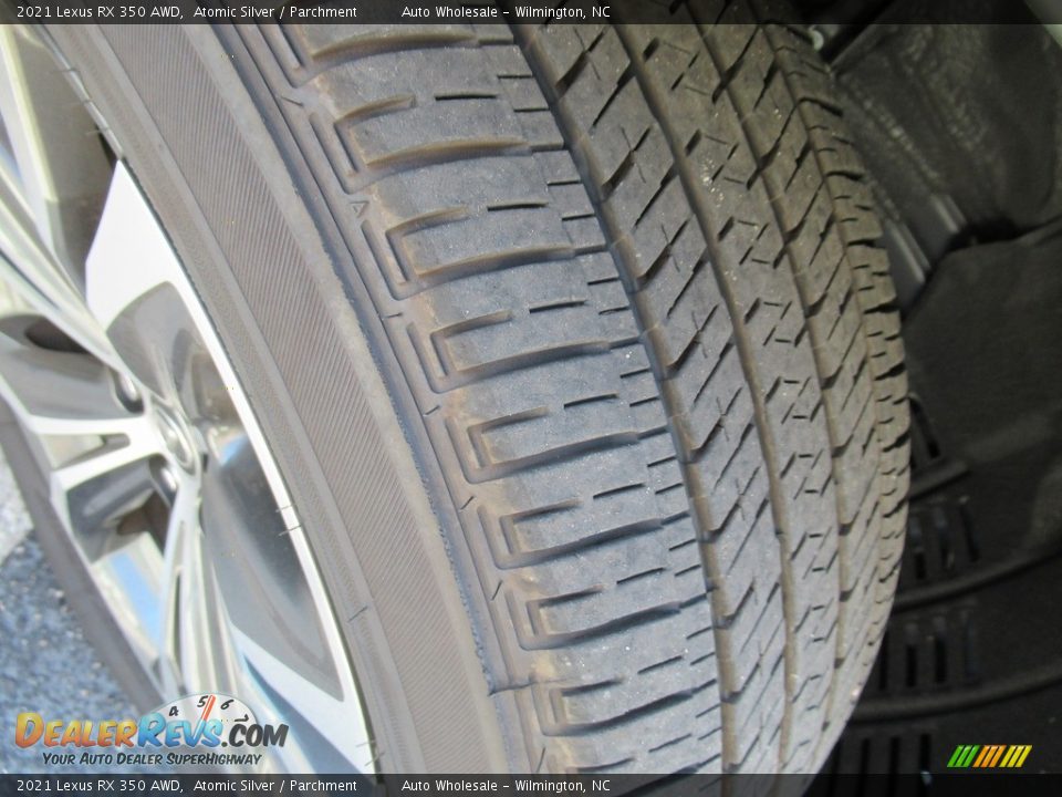 2021 Lexus RX 350 AWD Atomic Silver / Parchment Photo #8