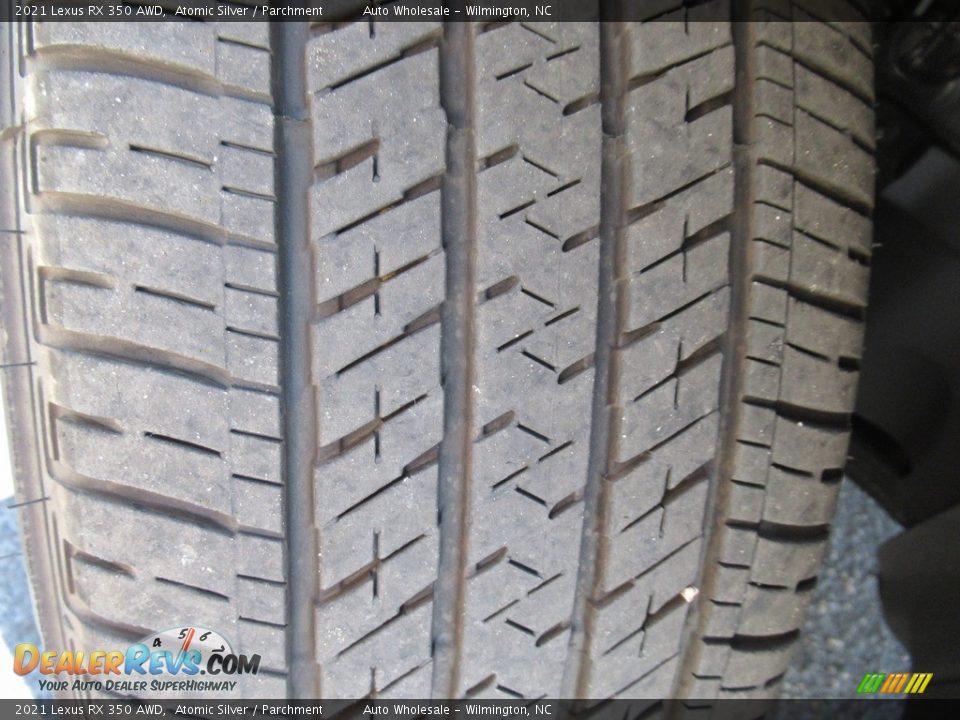 2021 Lexus RX 350 AWD Atomic Silver / Parchment Photo #9