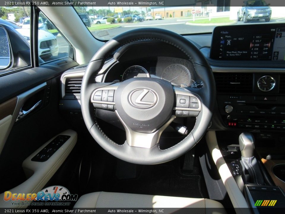 2021 Lexus RX 350 AWD Atomic Silver / Parchment Photo #15