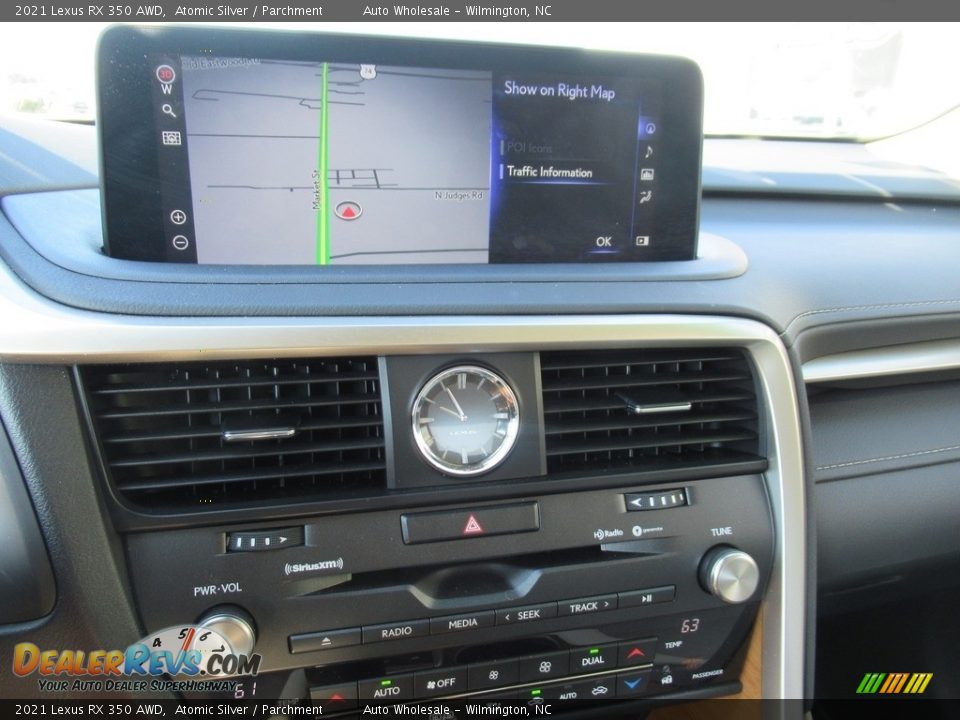 2021 Lexus RX 350 AWD Atomic Silver / Parchment Photo #17