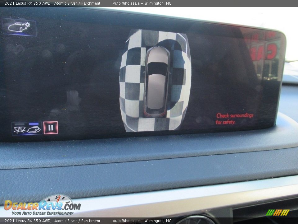 2021 Lexus RX 350 AWD Atomic Silver / Parchment Photo #18