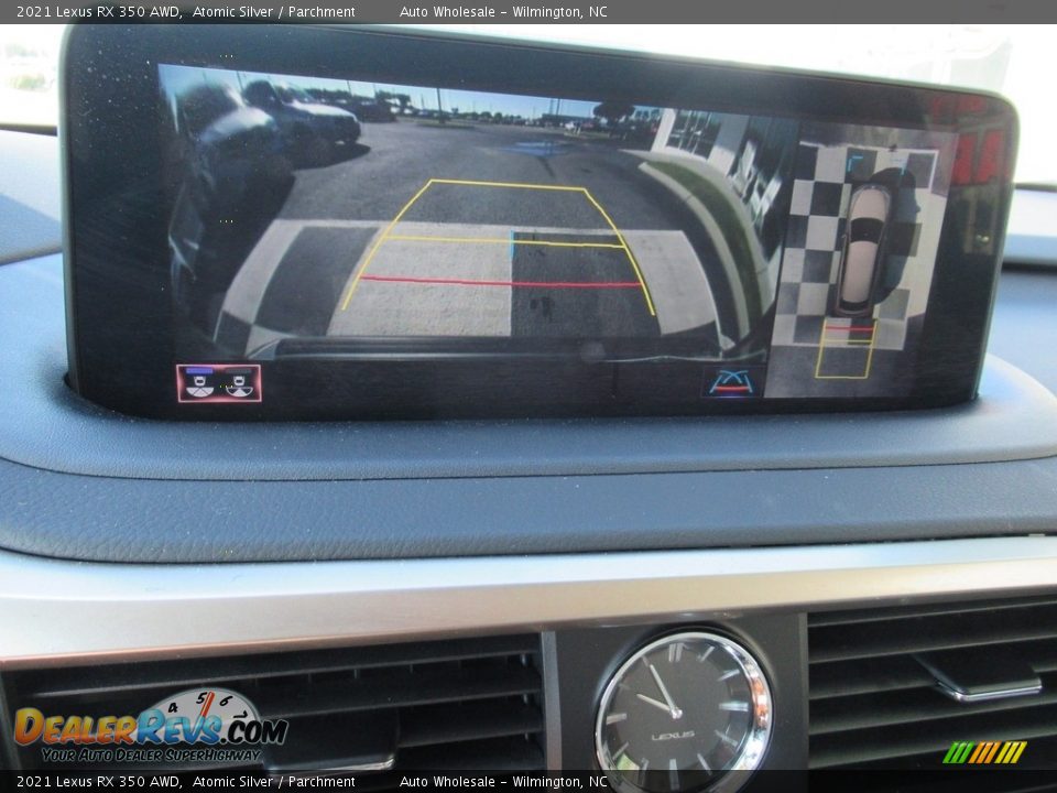 2021 Lexus RX 350 AWD Atomic Silver / Parchment Photo #19