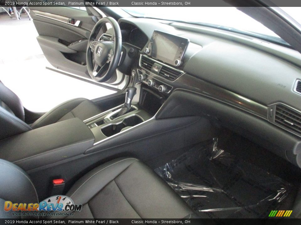 2019 Honda Accord Sport Sedan Platinum White Pearl / Black Photo #15