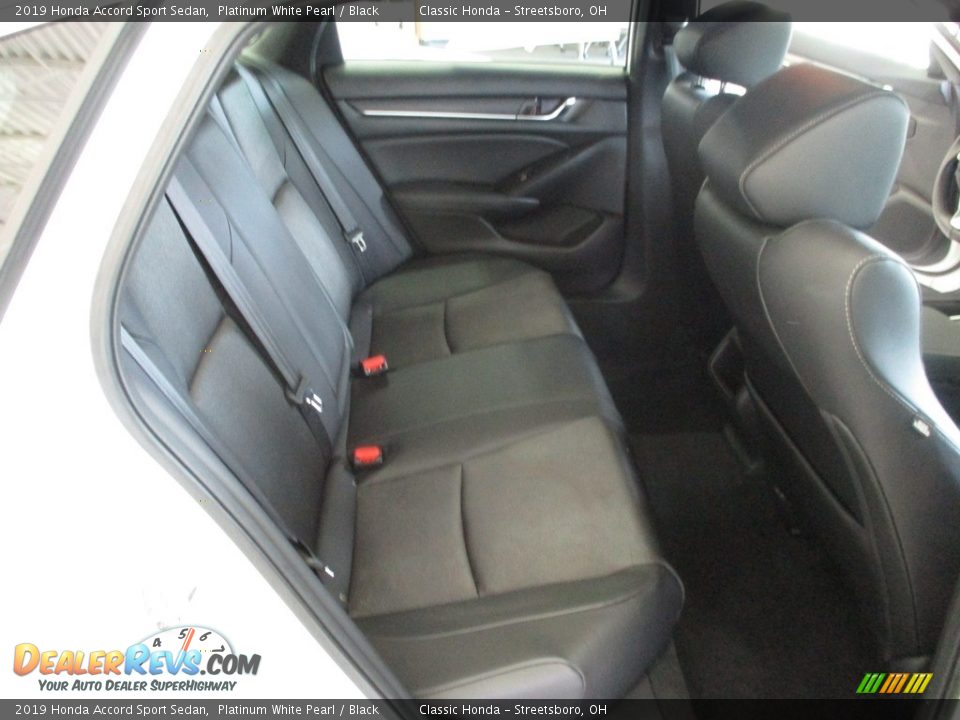 2019 Honda Accord Sport Sedan Platinum White Pearl / Black Photo #19