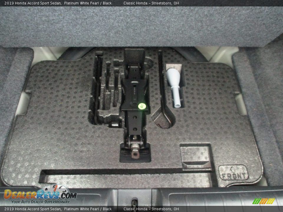 2019 Honda Accord Sport Sedan Platinum White Pearl / Black Photo #21