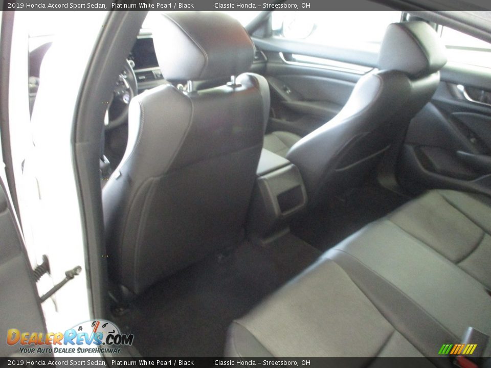 2019 Honda Accord Sport Sedan Platinum White Pearl / Black Photo #23