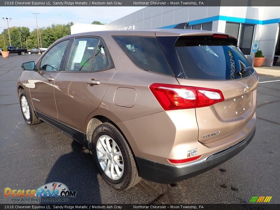 2018 Chevrolet Equinox LS Sandy Ridge Metallic / Medium Ash Gray Photo #4