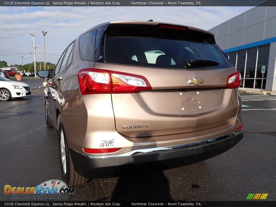 2018 Chevrolet Equinox LS Sandy Ridge Metallic / Medium Ash Gray Photo #5