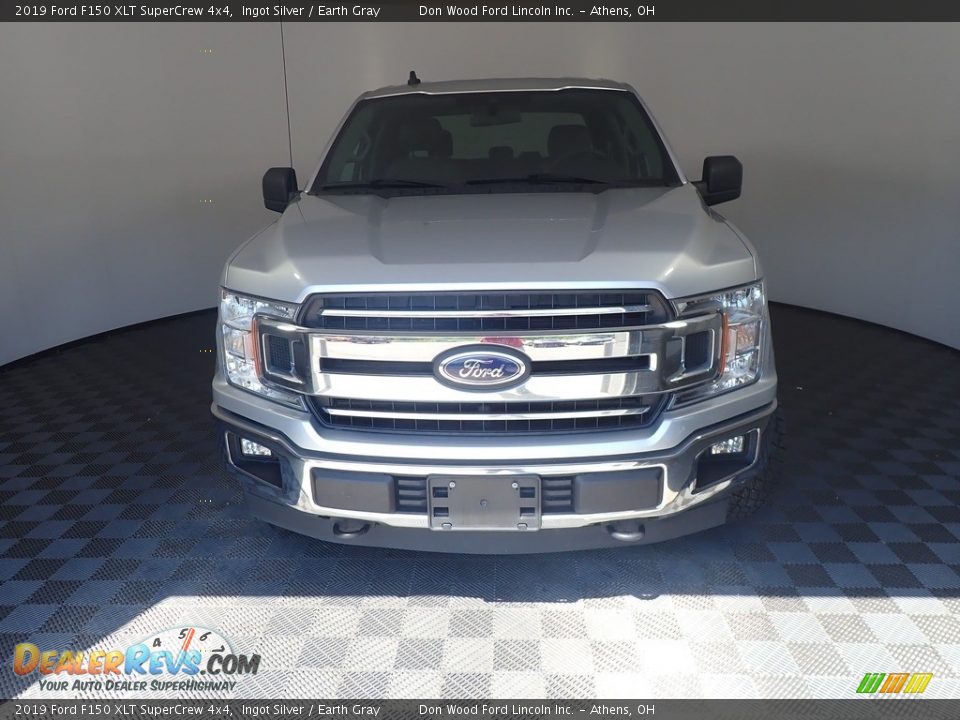 2019 Ford F150 XLT SuperCrew 4x4 Ingot Silver / Earth Gray Photo #5