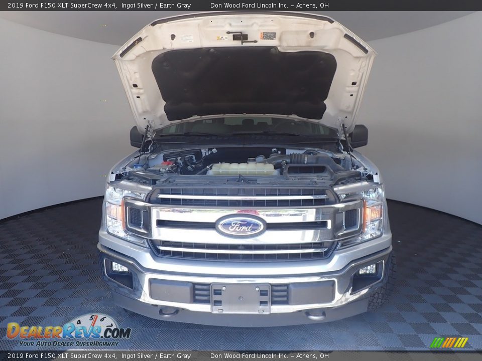 2019 Ford F150 XLT SuperCrew 4x4 Ingot Silver / Earth Gray Photo #6