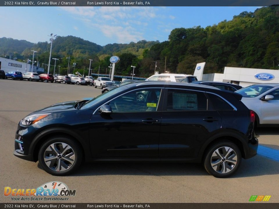 Gravity Blue 2022 Kia Niro EV Photo #6