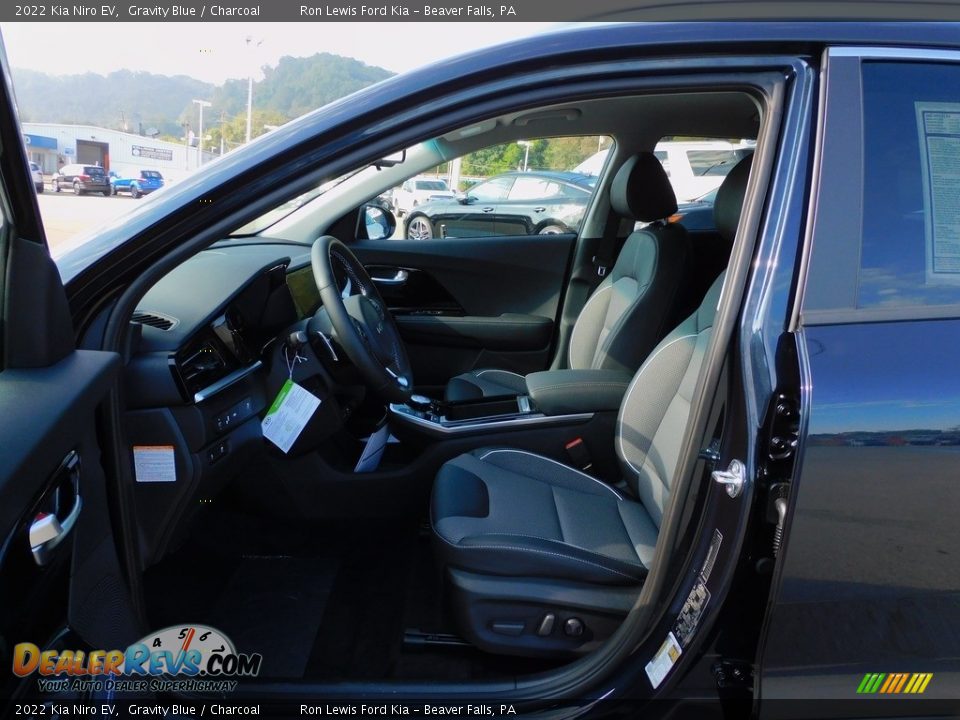 Charcoal Interior - 2022 Kia Niro EV Photo #10