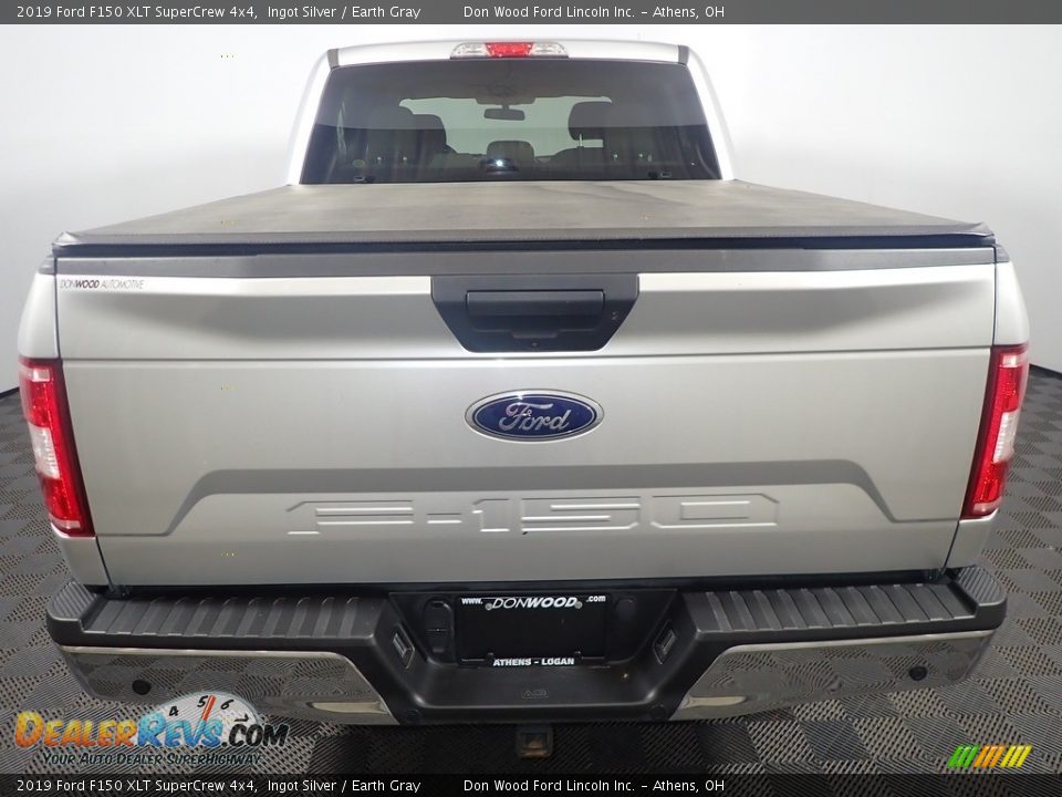 2019 Ford F150 XLT SuperCrew 4x4 Ingot Silver / Earth Gray Photo #13