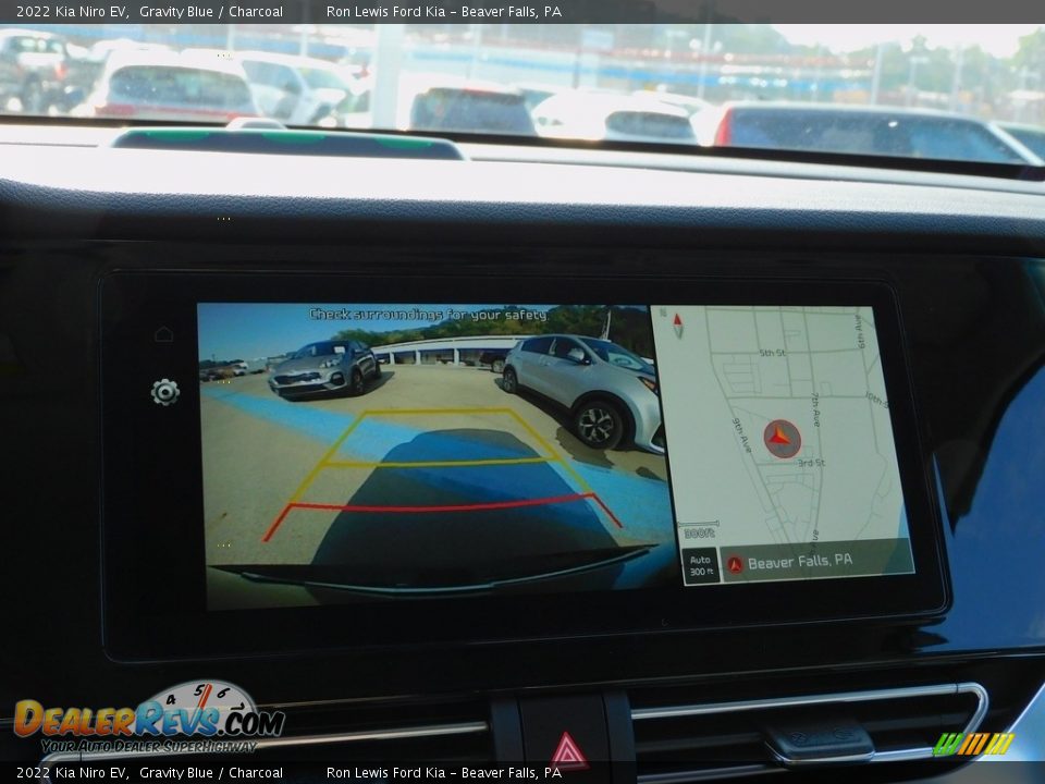 2022 Kia Niro EV Gravity Blue / Charcoal Photo #16