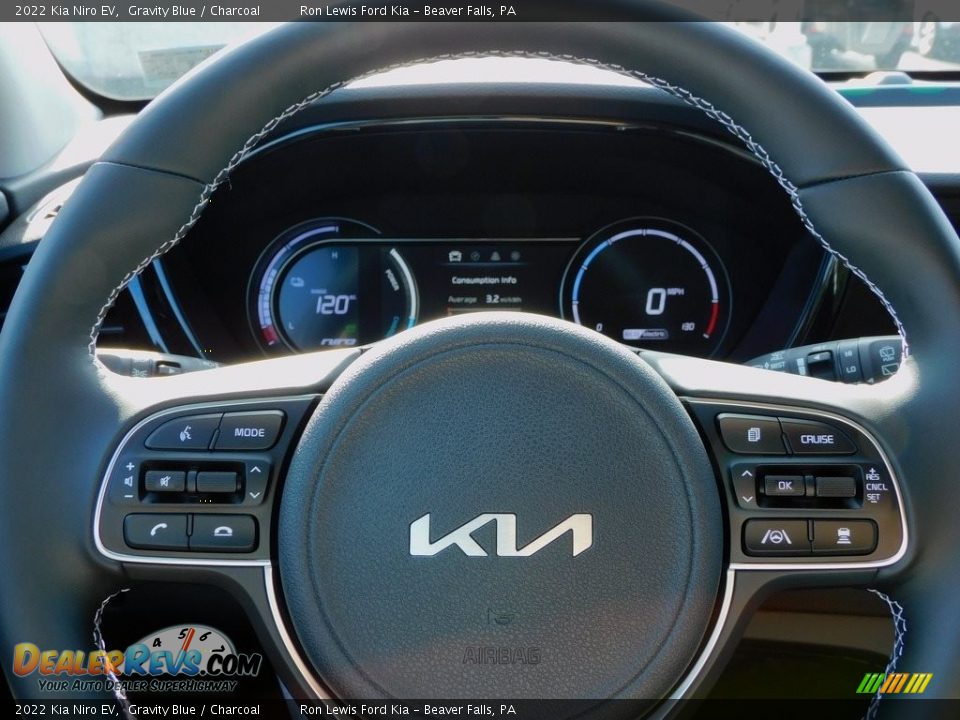 2022 Kia Niro EV Steering Wheel Photo #19