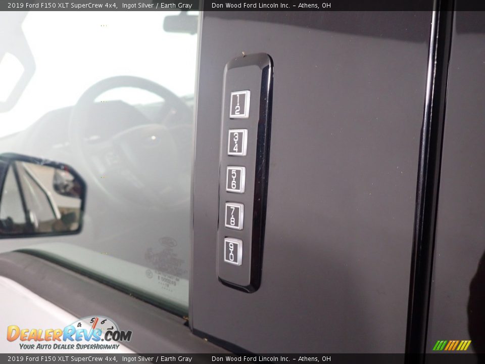 2019 Ford F150 XLT SuperCrew 4x4 Ingot Silver / Earth Gray Photo #19