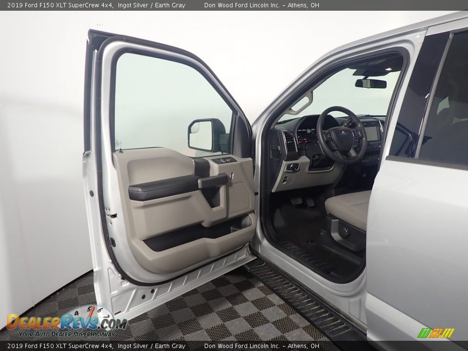 2019 Ford F150 XLT SuperCrew 4x4 Ingot Silver / Earth Gray Photo #20