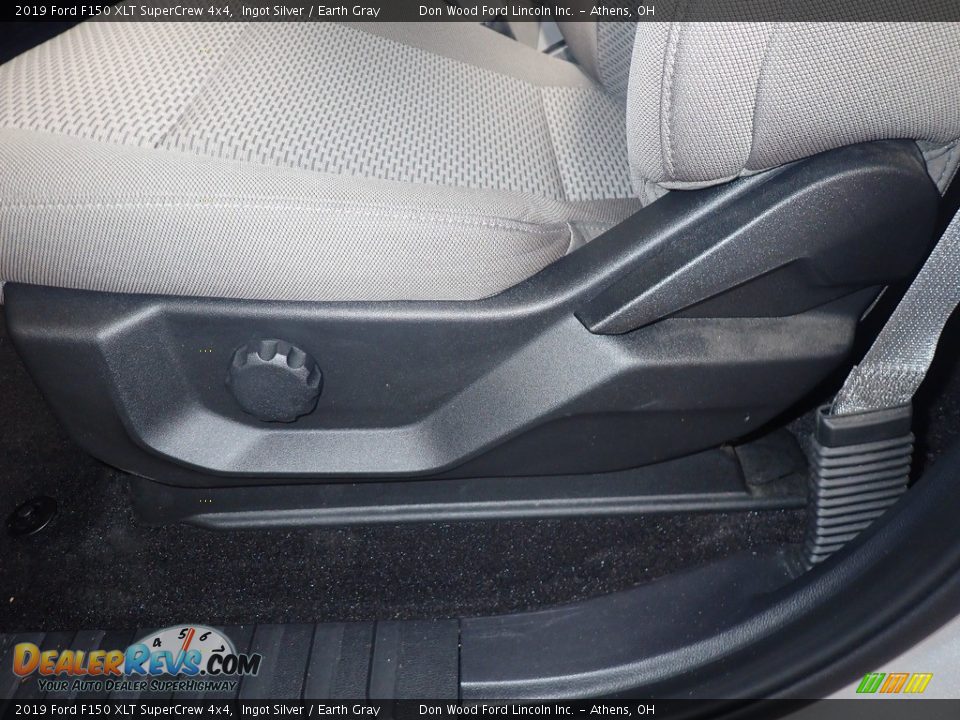 2019 Ford F150 XLT SuperCrew 4x4 Ingot Silver / Earth Gray Photo #23