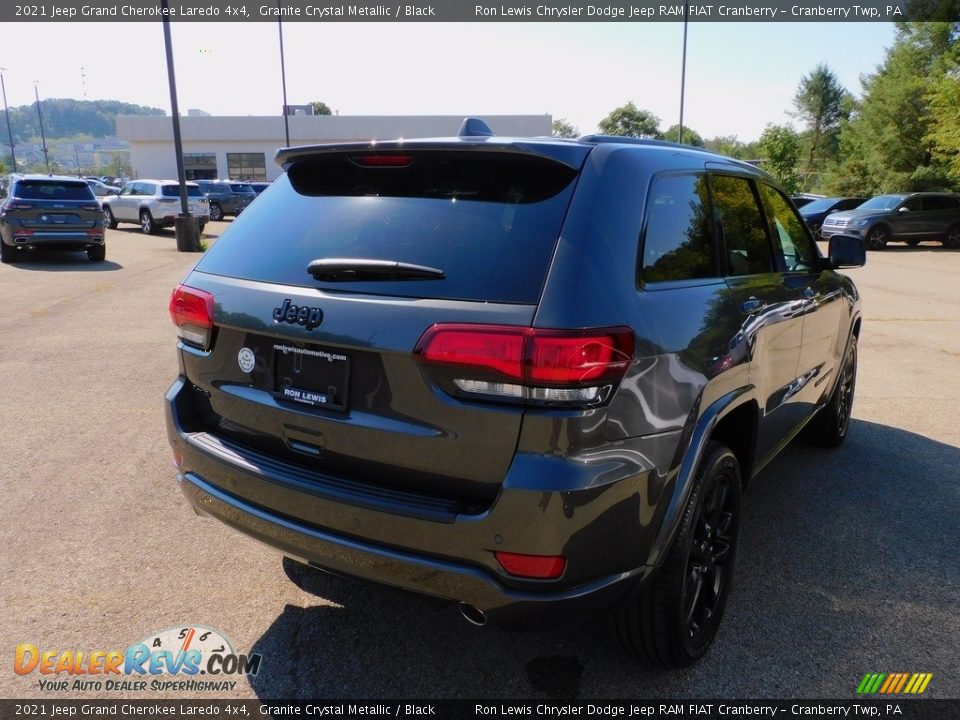 2021 Jeep Grand Cherokee Laredo 4x4 Granite Crystal Metallic / Black Photo #5