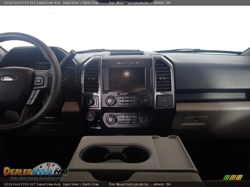 2019 Ford F150 XLT SuperCrew 4x4 Ingot Silver / Earth Gray Photo #25
