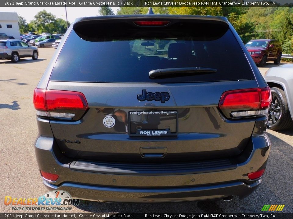 2021 Jeep Grand Cherokee Laredo 4x4 Granite Crystal Metallic / Black Photo #6