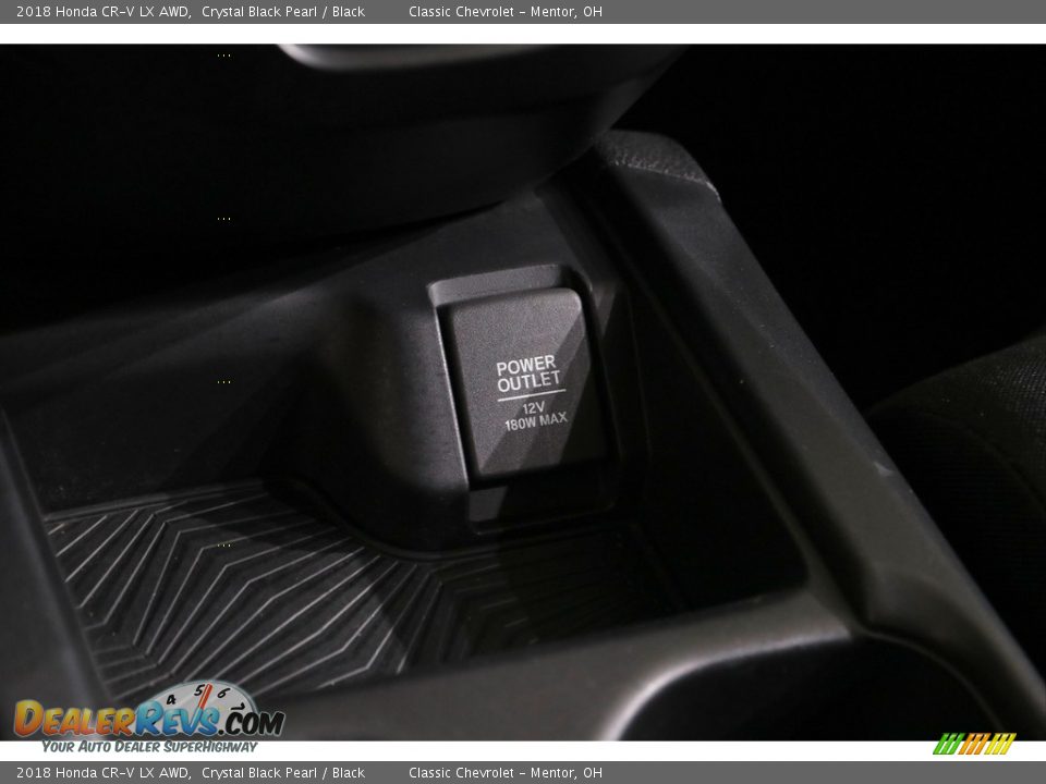 2018 Honda CR-V LX AWD Crystal Black Pearl / Black Photo #13