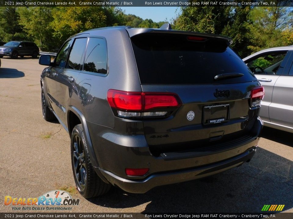 2021 Jeep Grand Cherokee Laredo 4x4 Granite Crystal Metallic / Black Photo #8