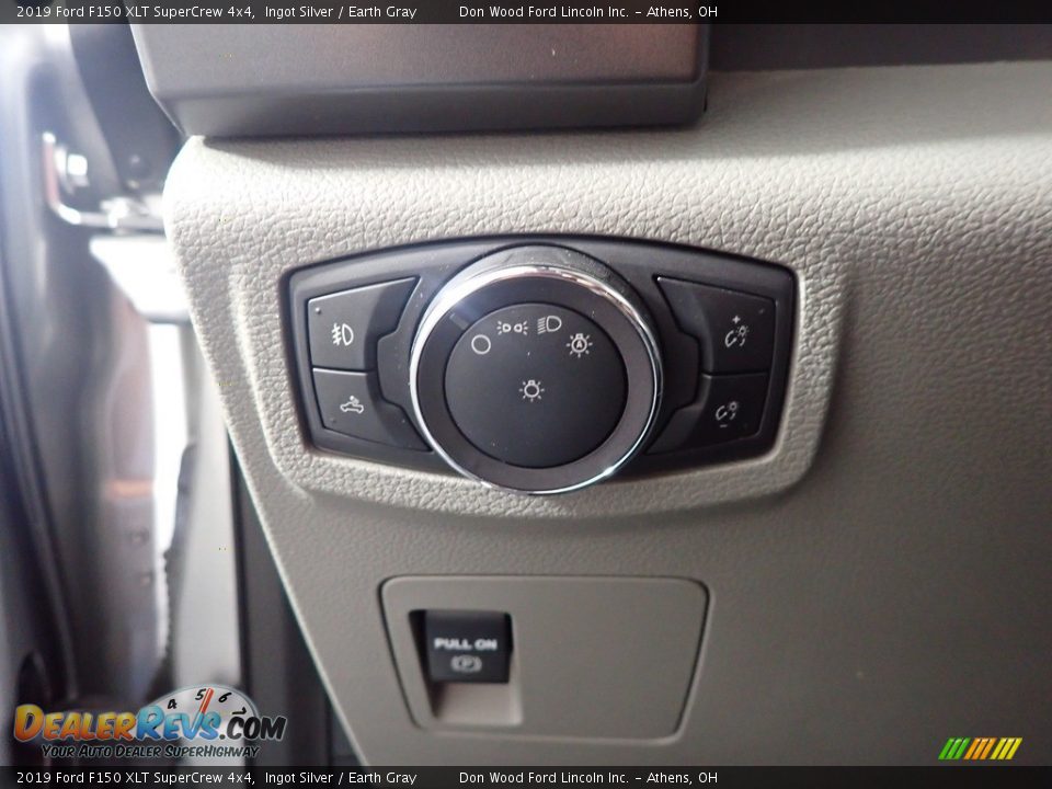 2019 Ford F150 XLT SuperCrew 4x4 Ingot Silver / Earth Gray Photo #31