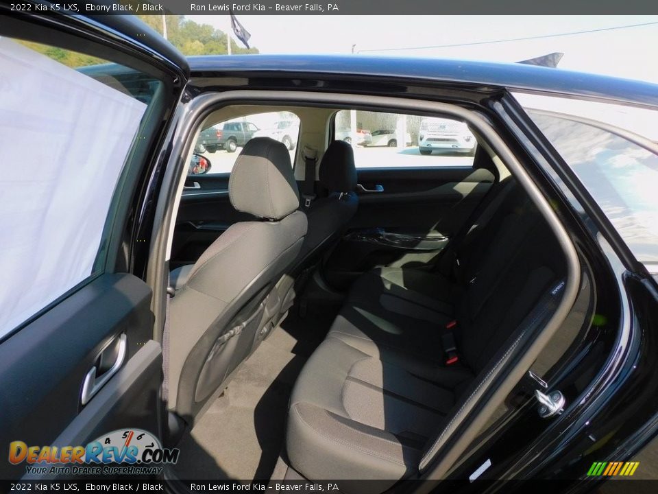 2022 Kia K5 LXS Ebony Black / Black Photo #12