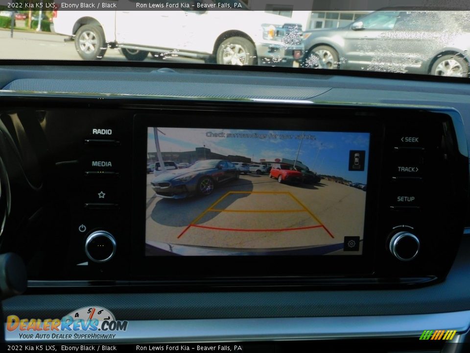 2022 Kia K5 LXS Ebony Black / Black Photo #16
