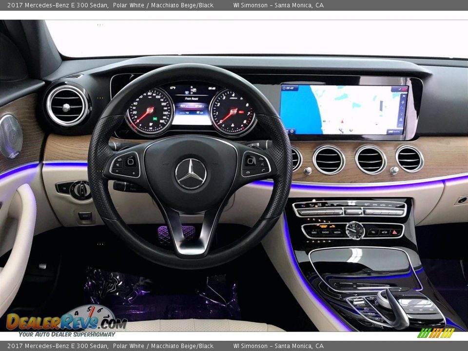 Dashboard of 2017 Mercedes-Benz E 300 Sedan Photo #4