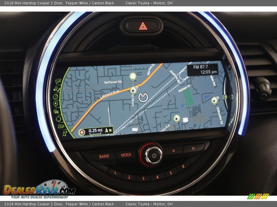 2018 Mini Hardtop Cooper 2 Door Pepper White / Carbon Black Photo #9