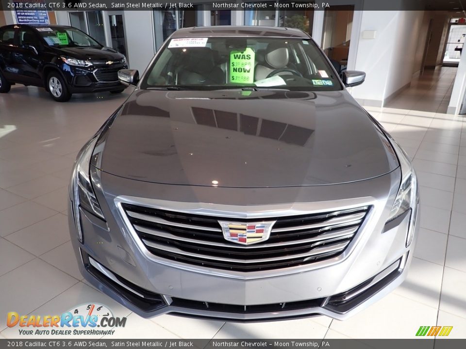 2018 Cadillac CT6 3.6 AWD Sedan Satin Steel Metallic / Jet Black Photo #13