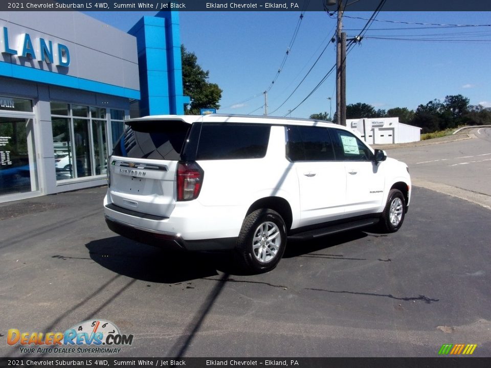 2021 Chevrolet Suburban LS 4WD Summit White / Jet Black Photo #3