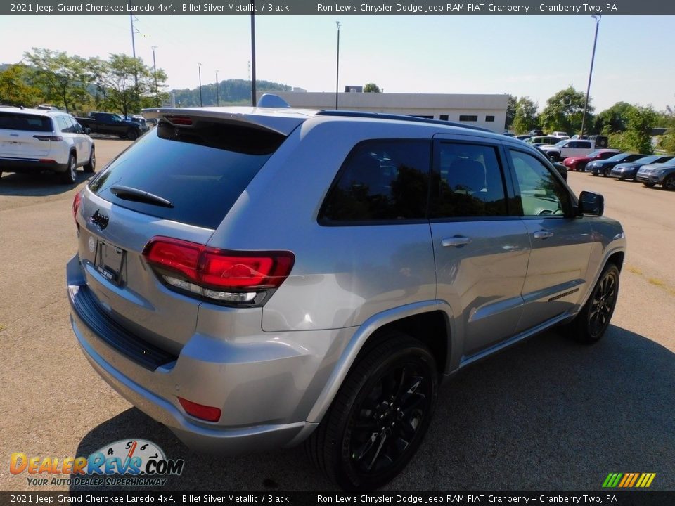 2021 Jeep Grand Cherokee Laredo 4x4 Billet Silver Metallic / Black Photo #5