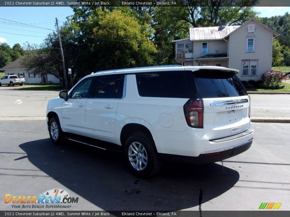 2021 Chevrolet Suburban LS 4WD Summit White / Jet Black Photo #5