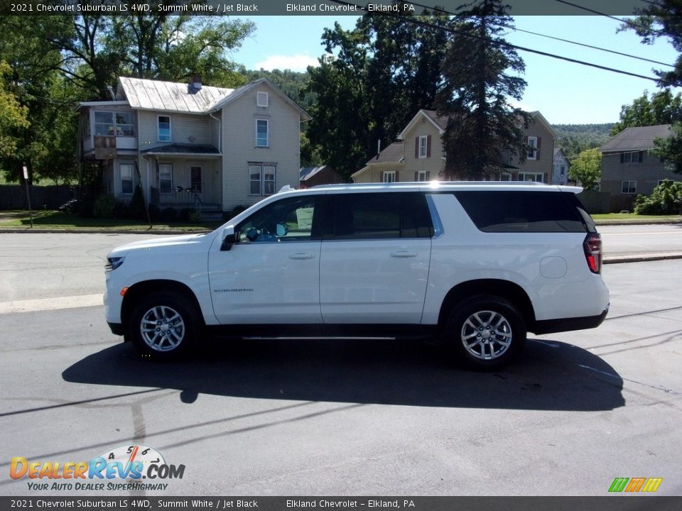 2021 Chevrolet Suburban LS 4WD Summit White / Jet Black Photo #6