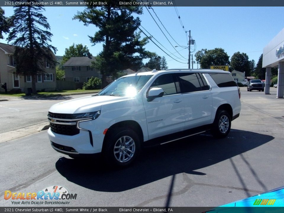 2021 Chevrolet Suburban LS 4WD Summit White / Jet Black Photo #7