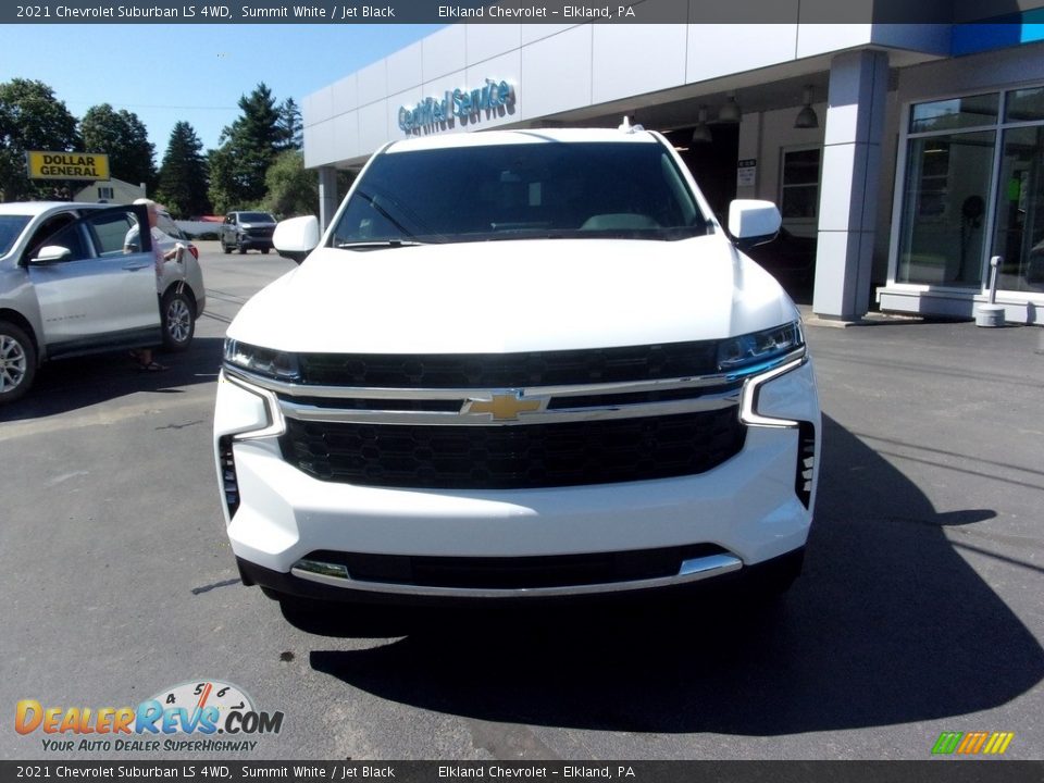 2021 Chevrolet Suburban LS 4WD Summit White / Jet Black Photo #8