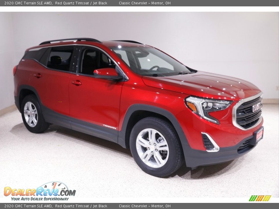 2020 GMC Terrain SLE AWD Red Quartz Tintcoat / Jet Black Photo #1