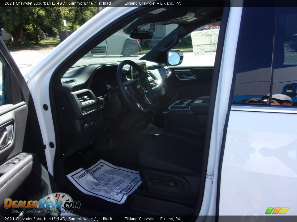 2021 Chevrolet Suburban LS 4WD Summit White / Jet Black Photo #12