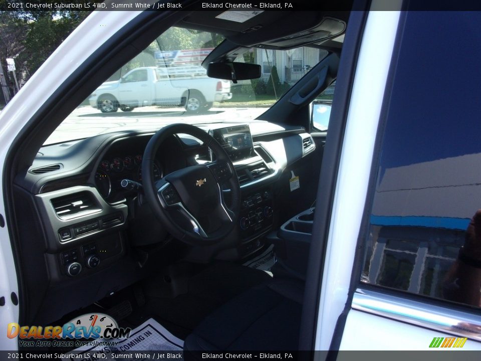 2021 Chevrolet Suburban LS 4WD Summit White / Jet Black Photo #13