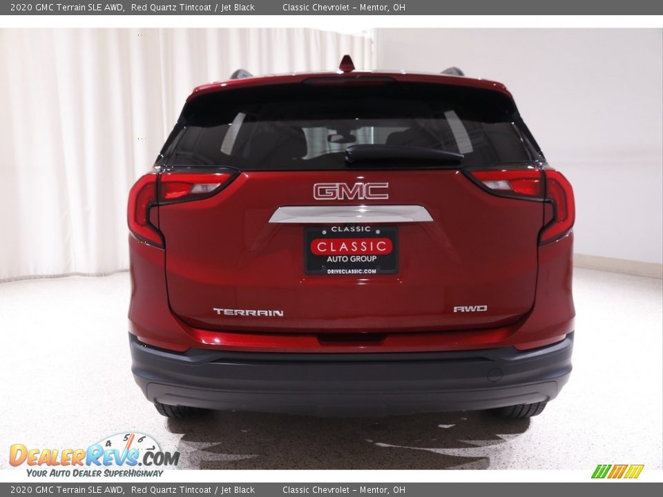 2020 GMC Terrain SLE AWD Red Quartz Tintcoat / Jet Black Photo #18