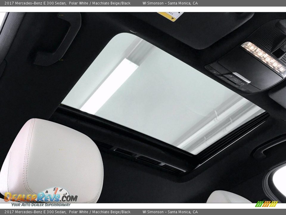 Sunroof of 2017 Mercedes-Benz E 300 Sedan Photo #29